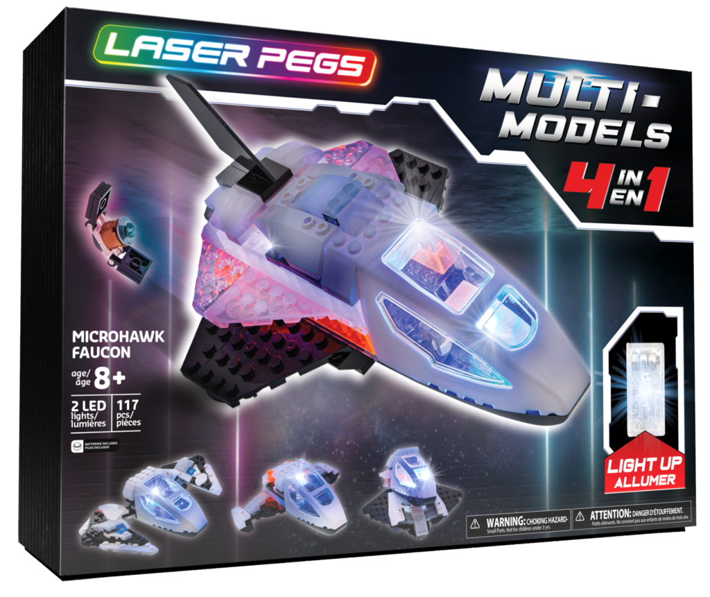 Laser Pegs Multi ohuhu Models In MicroHawk