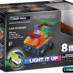 Laser Pegs Motorized Light Up Runners Car