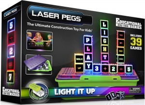Illuminate your child’s education with light up learning using this Educational Series kit from Laser Pegs